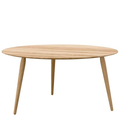 PLAYround Holz Tisch, Eiche natur geölt, ø 90 cm, Eiche natur geölt, 44 cm