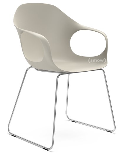 Elephant Sledge, Beige, Stahl, satiniert