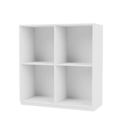 Show Regal, New White, Sockel