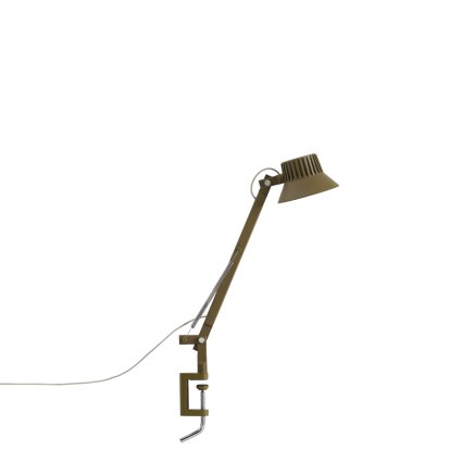 Dedicate Tischleuchte, mit Tischklemme, S1, Brown Green