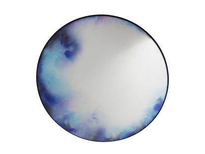 Francis Spiegel, Ø 110 cm, Blau-Lila