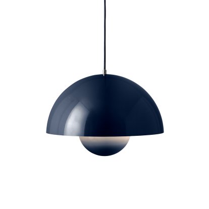 Flowerpot VP7 Pendelleuchte, Steel blue