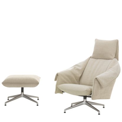 Bascule Loungesessel Highback mit 4-Sternfuß