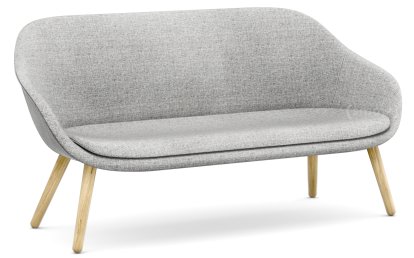 About A Lounge Sofa for Comwell, Hallingdal 130 - hellgrau, Eiche lackiert