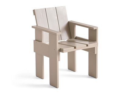 Crate Stuhl, Kiefer london fog lackiert