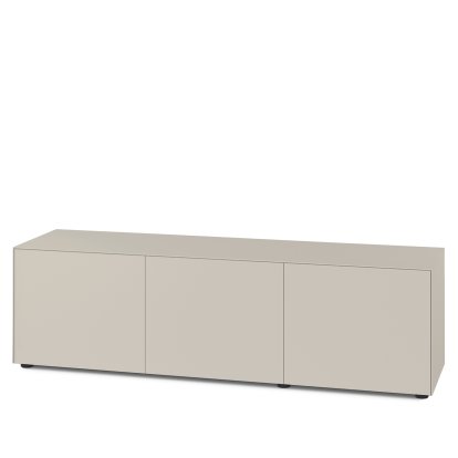 Nex Pur Box 2.0 mit Türen, 48 cm, H 50 cm x B 180 cm (drei Türen), Silk