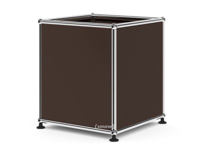 USM Haller Würfel, 35 x 35 cm, USM braun