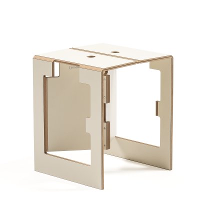 Falter Klapphocker, Beige powder