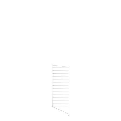String System Bodenleiter, Einzeln, 85 x 30 cm, Weiß