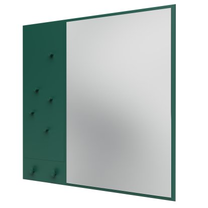 Memo Spiegel mit Memoboard, Pine