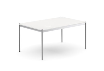 USM Haller Tisch, 150 x 100 cm, MDF (USM Farben), Reinweiß RAL 9010