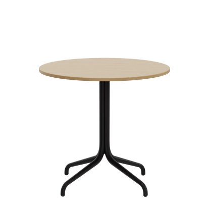 Belleville Tisch, Ø 79,6 cm, Furnier Eiche hell