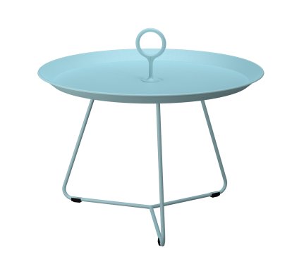 Eyelet Beistelltisch, H 41 x Ø 57,5 cm, Ice blue