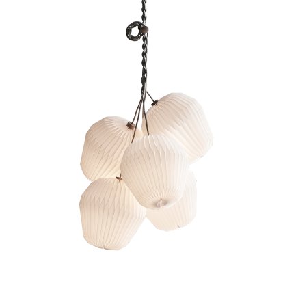 The Bouquet Pendelleuchte, 5 Schirme, Kunststoff