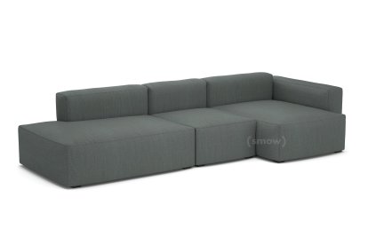 Mags Soft Sofa Kombination 4, Armlehne rechts, Steelcut Trio 153 - dunkelgrau