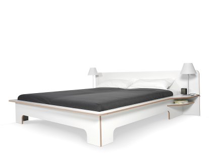Plane Bett, 140 x 200, Ohne Lattenrost, Ohne Matratze