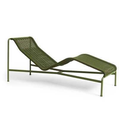 Palissade Liegestuhl Cord, Olive