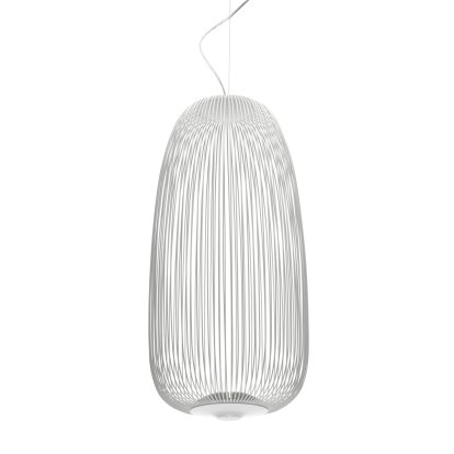 Spokes Pendelleuchte, Ø32,5 cm, Weiß, Nicht dimmbar
