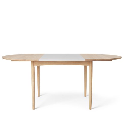 BM0121 Tisch, Eiche geseift, MDF grau