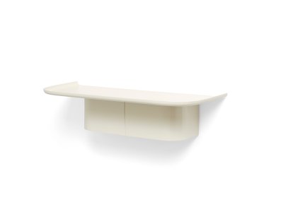 Korpus Wandregal, H 14 x B 60 x T 25 cm, Cream
