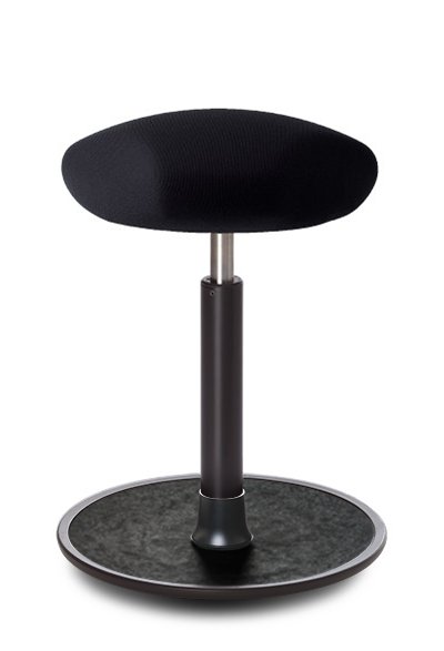 Ongo Free Triangel Hocker, Regular, Gestrick schwarz