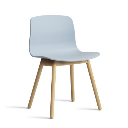 About A Chair AAC 12 Stuhl, Slate blue 2.0, Eiche lackiert