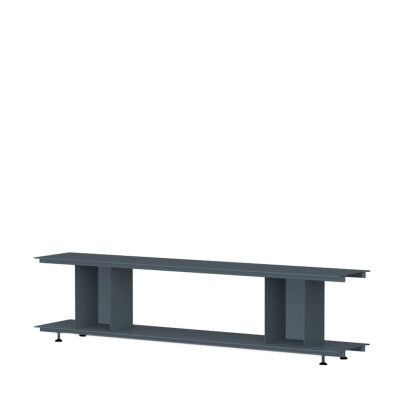Zoll D Regal, Anthrazit, 180 cm, H 33 cm