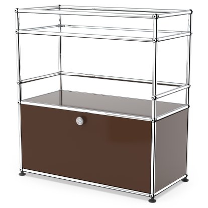 USM Haller Bar Sideboard Typ 1, USM braun