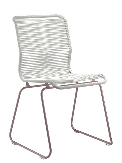 Panton One Stuhl, Duke, Black red