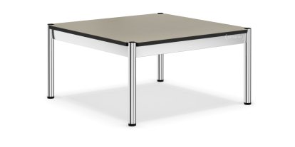 USM Haller Couchtisch, 75 x 75 cm, Linoleum, Pebble