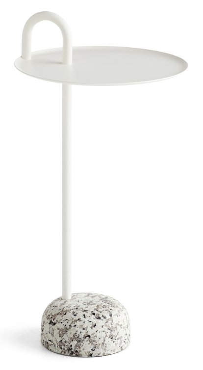 Bowler Beistelltisch, Cream white