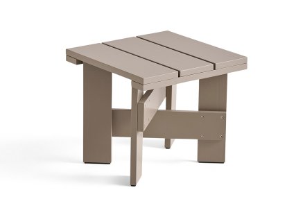 Crate Low Tisch, Kiefer london fog lackiert