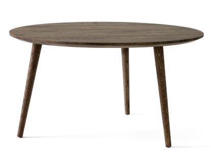 In Between Beistelltisch SK13 / SK14 / SK15, Ø 90 cm, Eiche geräuchert geölt