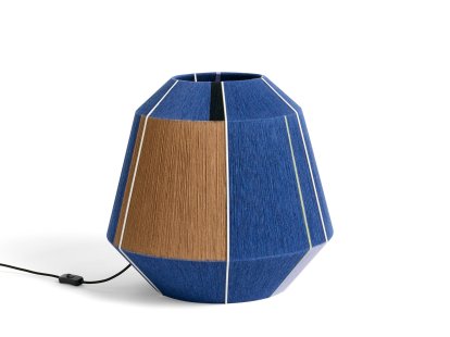 Bonbon Tischleuchte, H 46 x B 50 cm, Blue tones