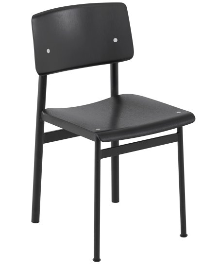 Loft Stuhl, Schwarz/Schwarz